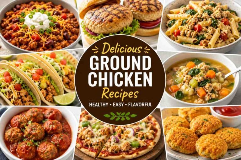 Ground Chicken Recipes